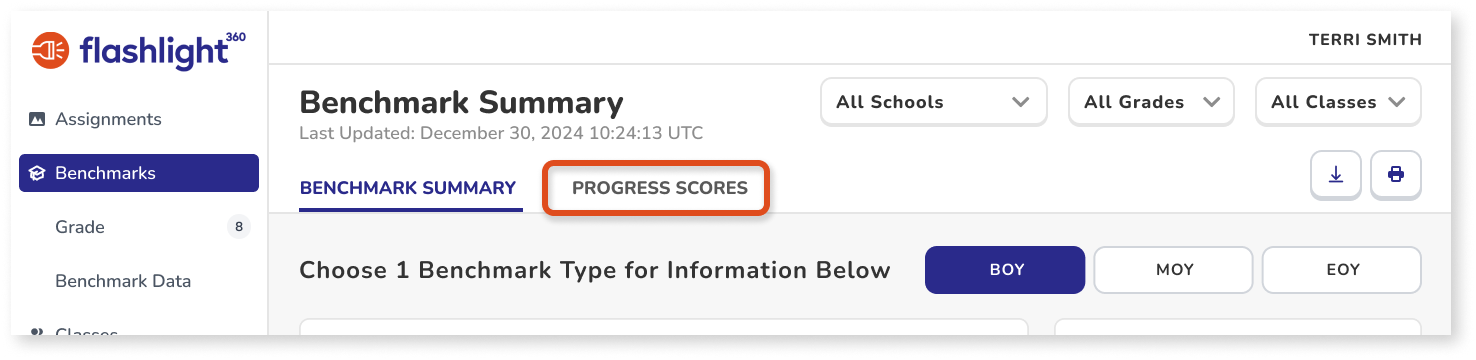 Progress Scores